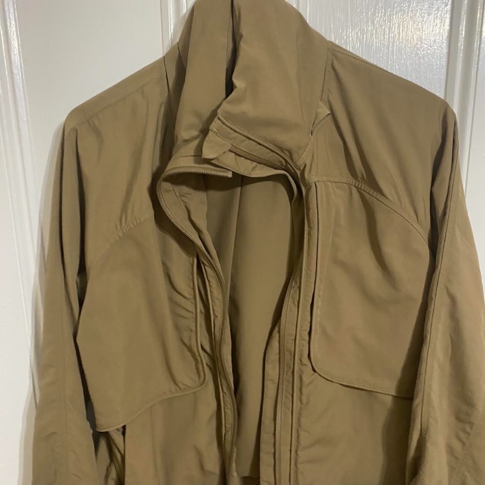 lululemon athletica Tan Bomber Jacket